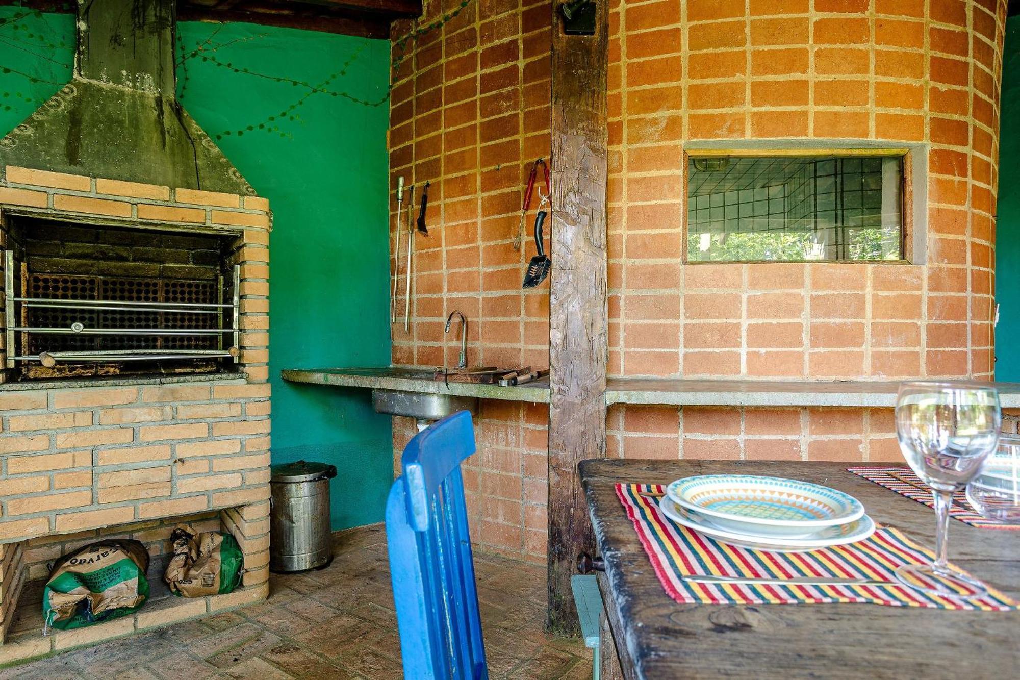 Casa Dos Passaros Na Areia A 20M Da Praia Da Baleia Com 3 Suites E 1 Dorm, Com Ar Condicionado, Wifi, Smart Tv, Cozinha Completa E Churrasqueira Sao Sebastiao  Exterior photo