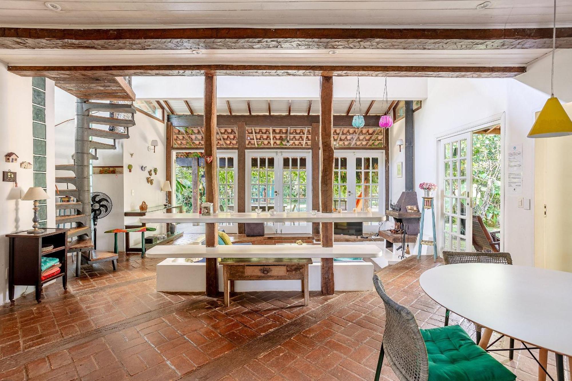 Casa Dos Passaros Na Areia A 20M Da Praia Da Baleia Com 3 Suites E 1 Dorm, Com Ar Condicionado, Wifi, Smart Tv, Cozinha Completa E Churrasqueira Sao Sebastiao  Exterior photo